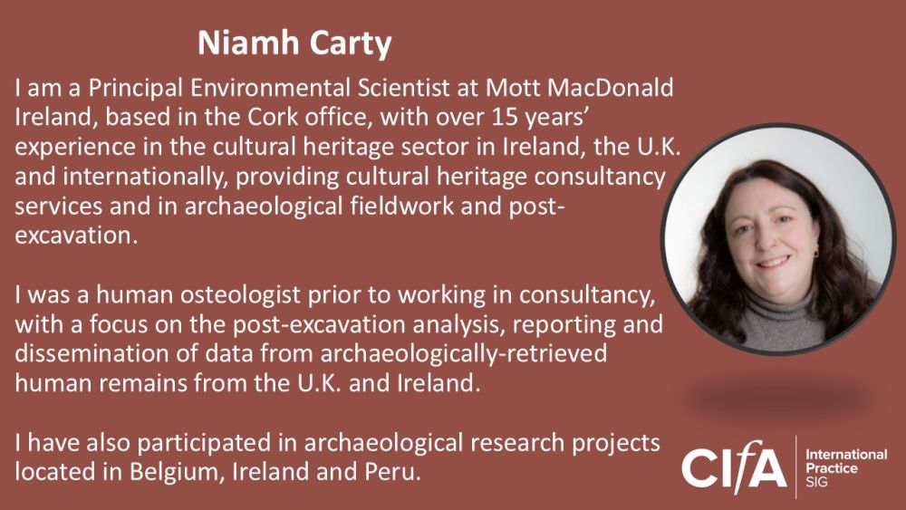 A photo and bio of Niamh Carty